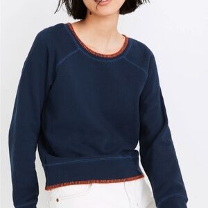 Madewell NWT Stitched Sweatshirt - Size XS